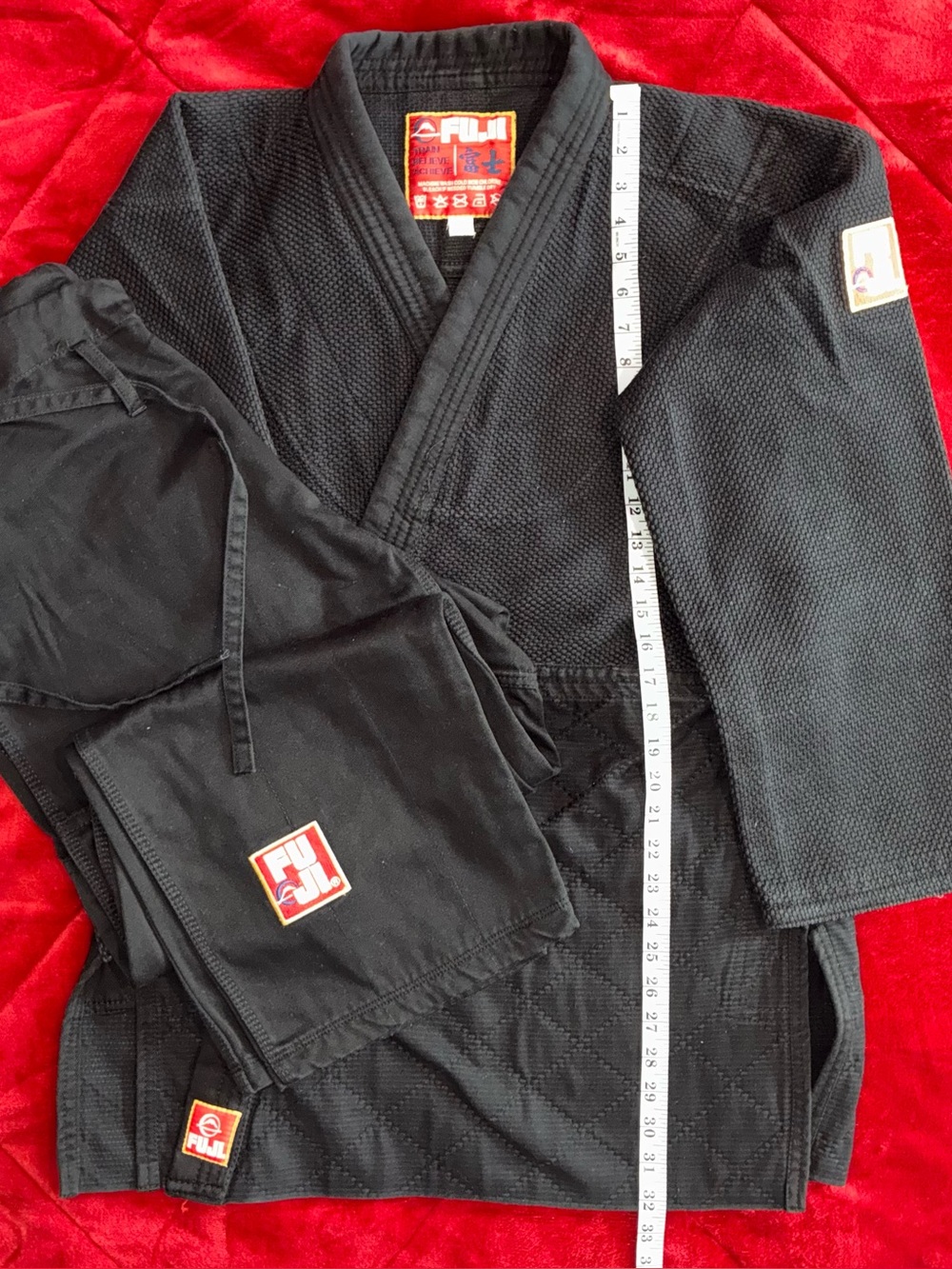 Fuji Black Judo Gi - Classic Black